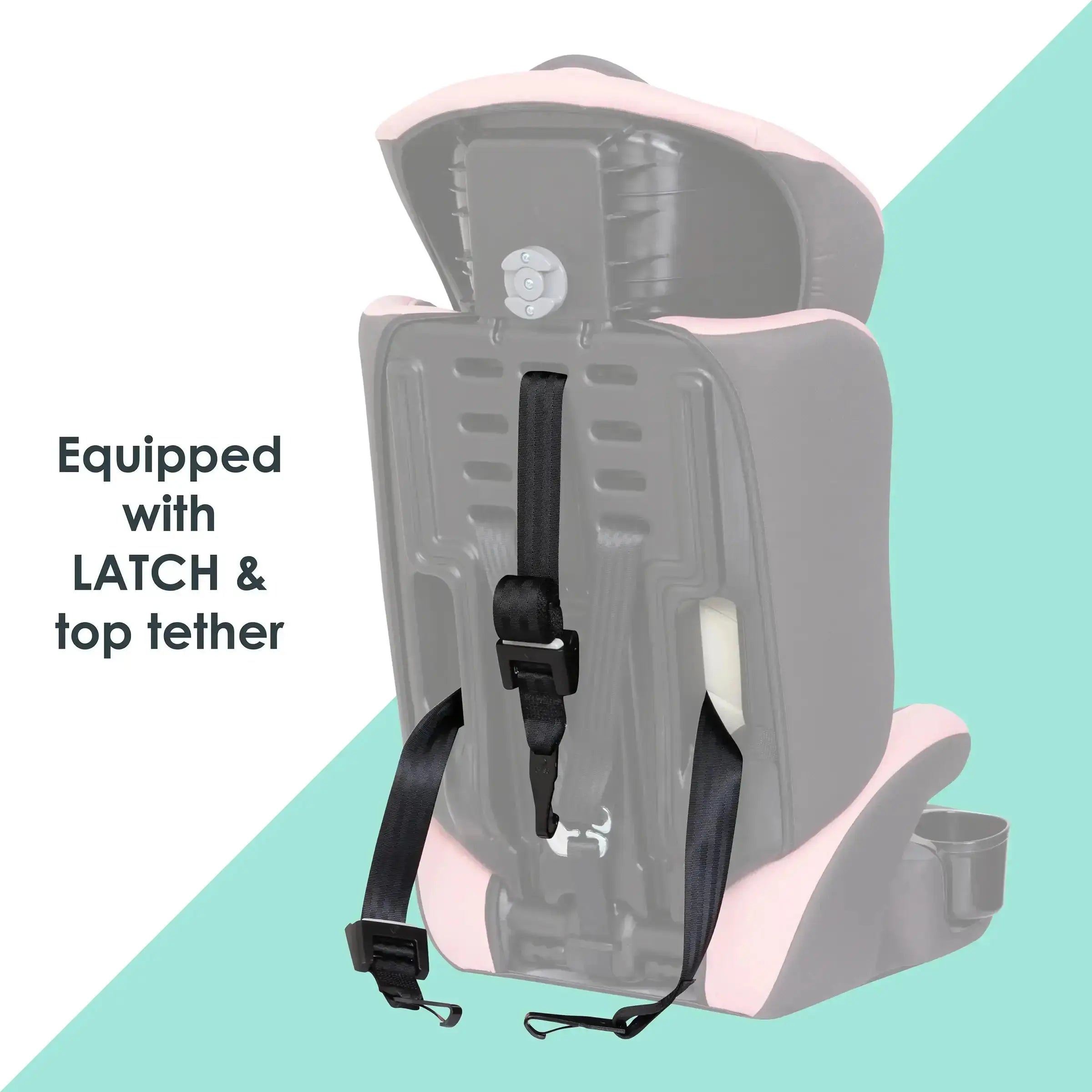 Hybrid™ 3-in-1 Convertible Car Seat - Safe & Comfortable Booster for Toddlers to Big Kids - Perfect for Travel, School & Family Road Trips