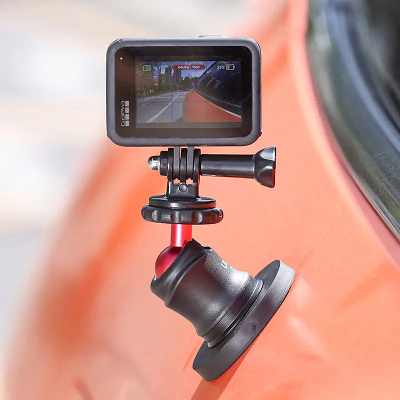Ulanzi C062GBB1 Magnetic Camera Mount for GoPro, DJI, Action Cameras - Secure & Adjustable Hands-Free Mounting for Vlogging, Cycling, Travel Adventures