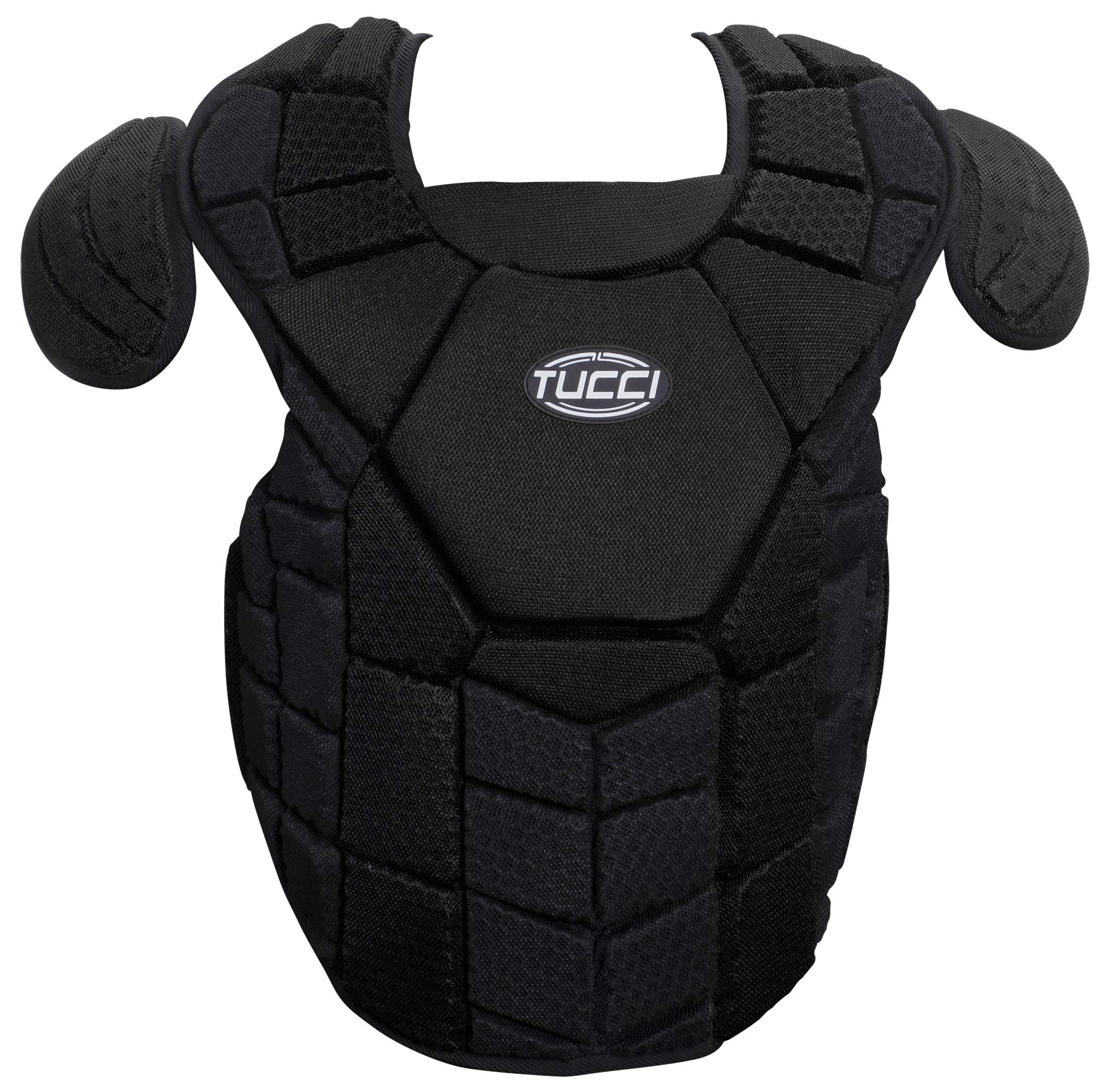 Tucci CC-1 Baseball & Softball Catcher's Chest Protector - Youth & Adult Sizes - Lightweight Protective Gear for Games & Practice