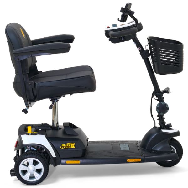 Golden Technologies Buzzaround XL 3-Wheel Mobility Scooter - Lightweight & Portable Electric Scooter for Adults & Seniors - Ideal for Shopping, Travel & Outdoor Activities