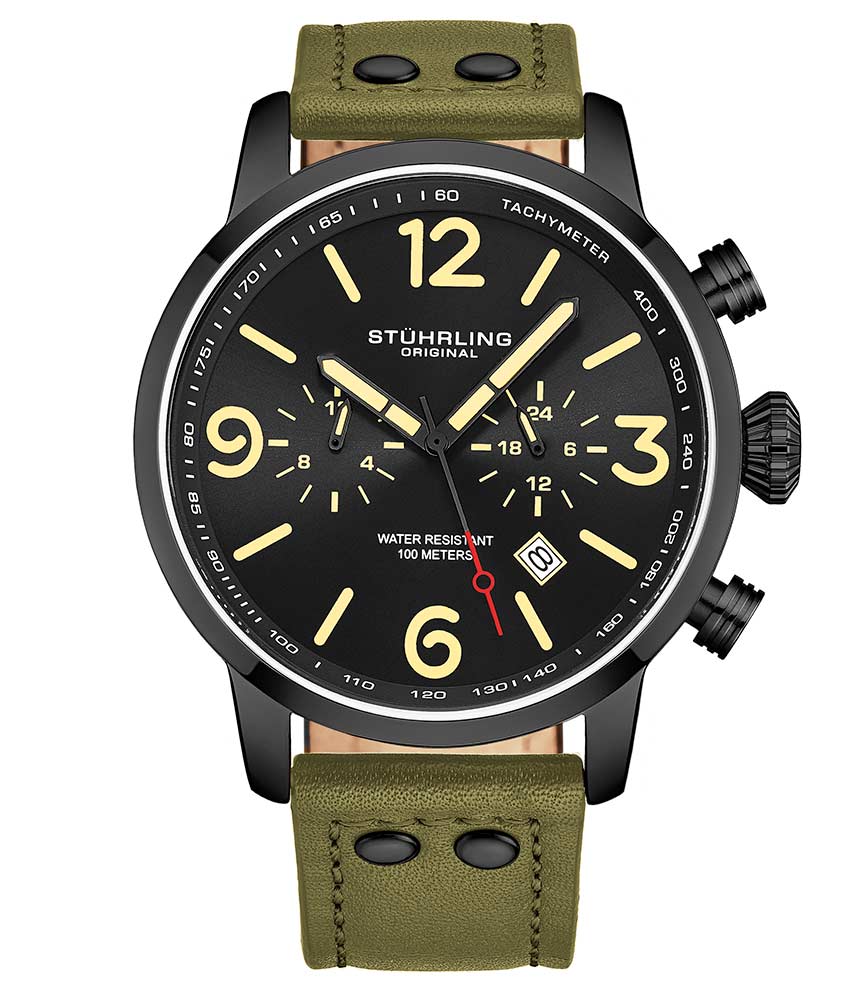 C956A 45mm Aviator Watch - Premium Quartz Pilot Watch for Men - Perfect for Aviation Enthusiasts & Everyday Wear