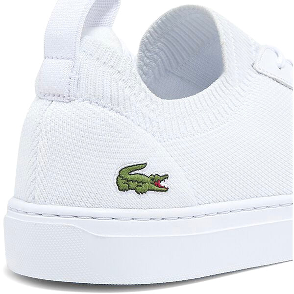 Lacoste Men's La Piquee 0121 White Casual Sneakers - Comfortable Walking Shoes for Men | Perfect for Daily Wear, Gym & Outdoor Activities