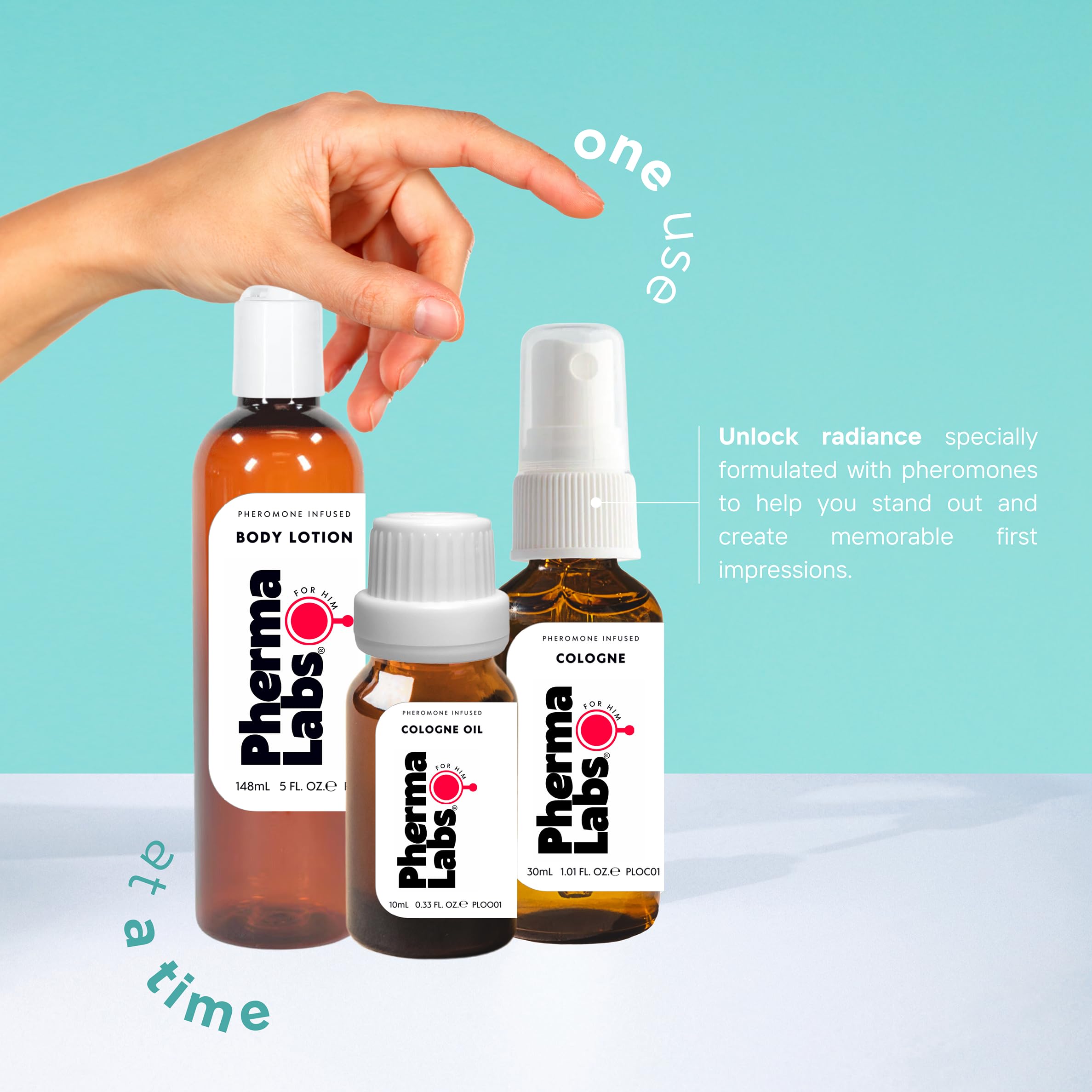 Gay Pheromone Cologne Essential Bundle for Men - Cologne, Body Oil & Body Lotion (3 Items) - Attract Men - Perfect for Nightclubs, Dates & Romantic Encounters
