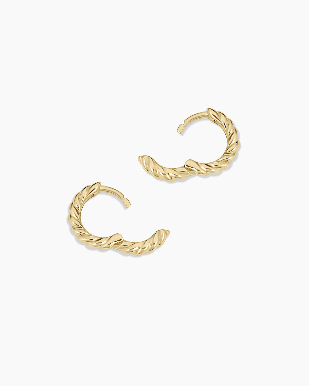 14K Gold Huggie Hoop Earrings for Women - Minimalist Small Hoops for Everyday Wear - Perfect for Work, Date Night & Gifting