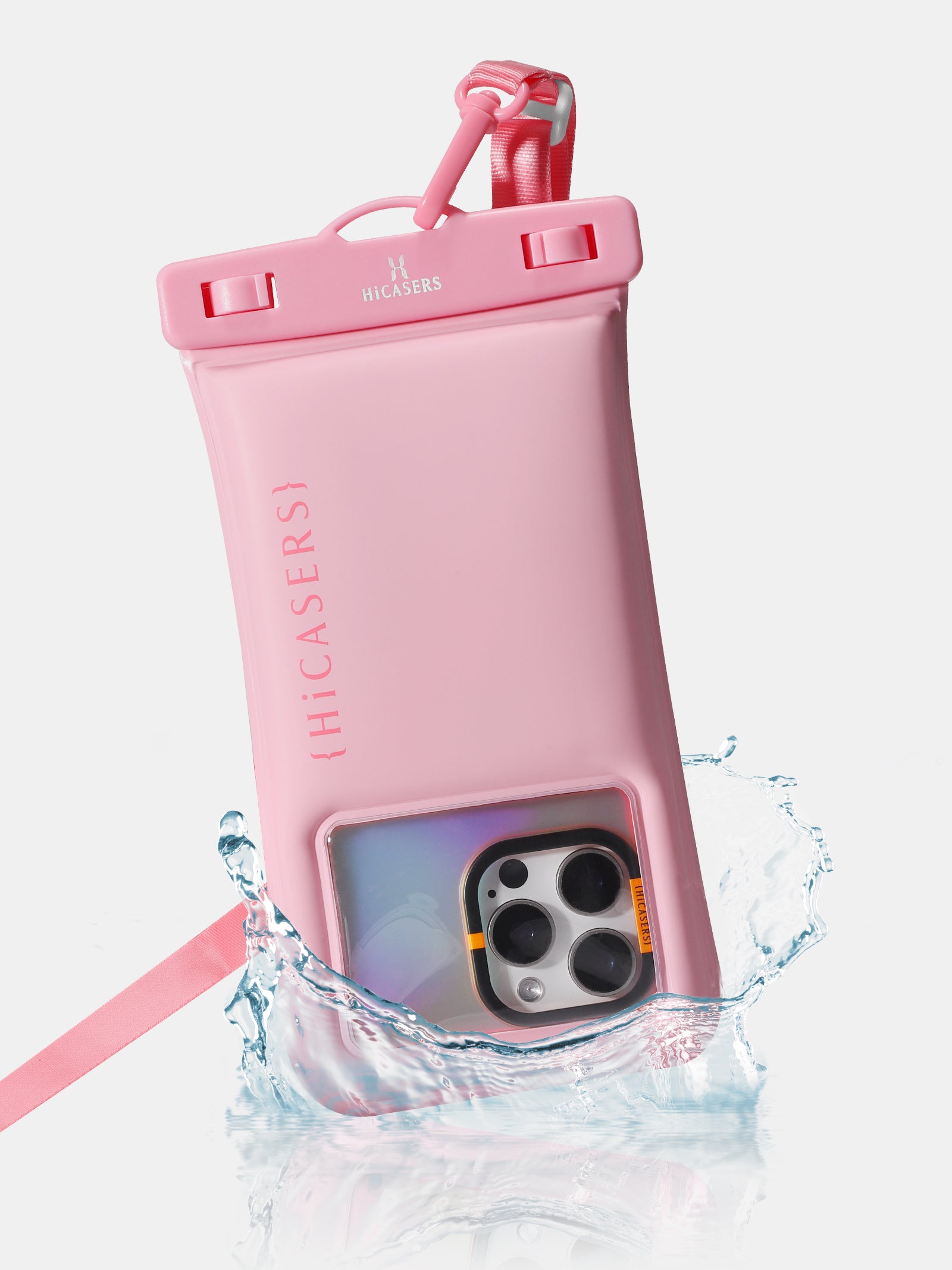 Waterproof Phone Pouch for Swimming, Beach & Outdoor Activities - IPX8 Certified Dry Bag Case for iPhone & Samsung Galaxy (Up to 7