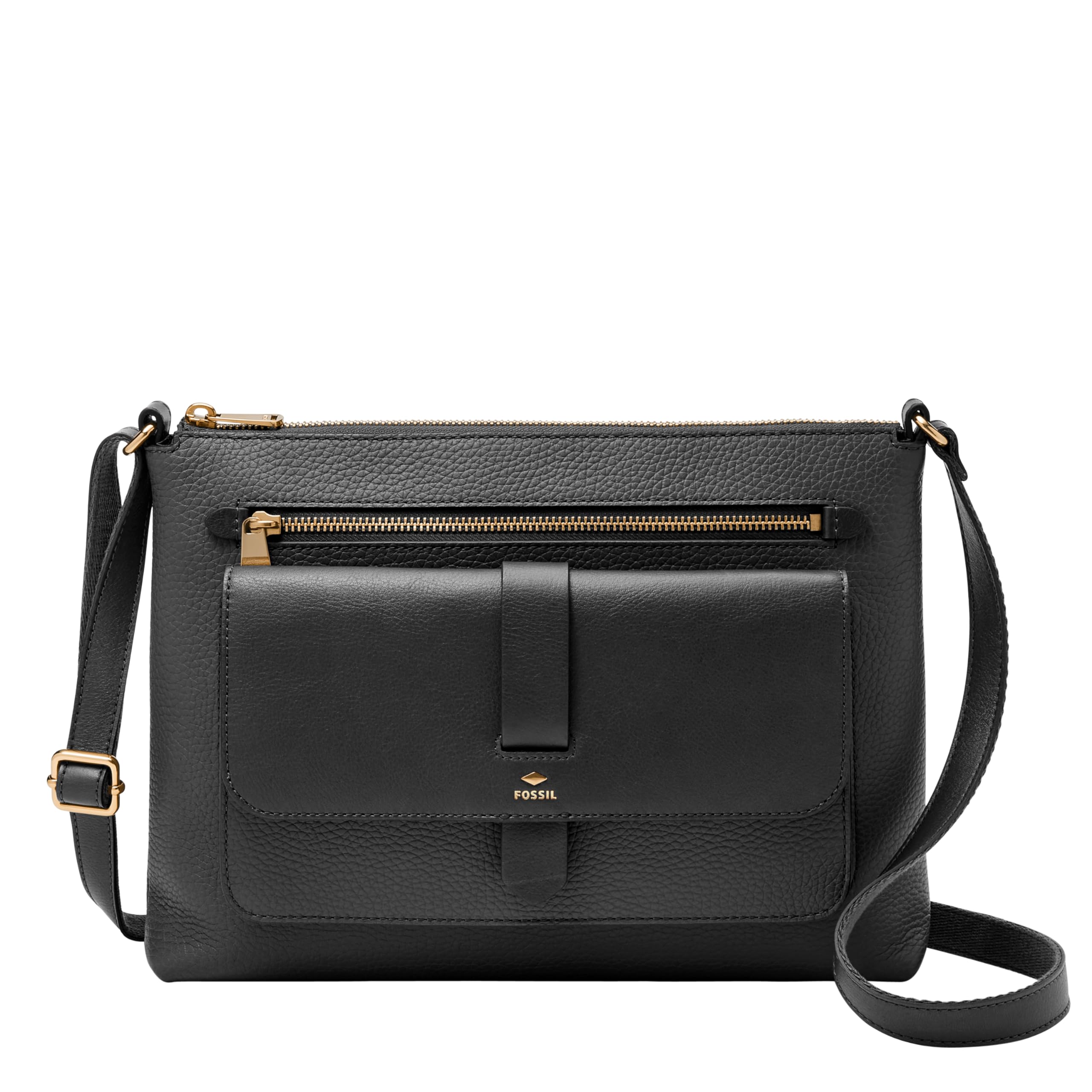 Fossil Women's Kinley Leather Crossbody Purse - Large & Small Size Handbag for Everyday Use, Work, Travel & Shopping