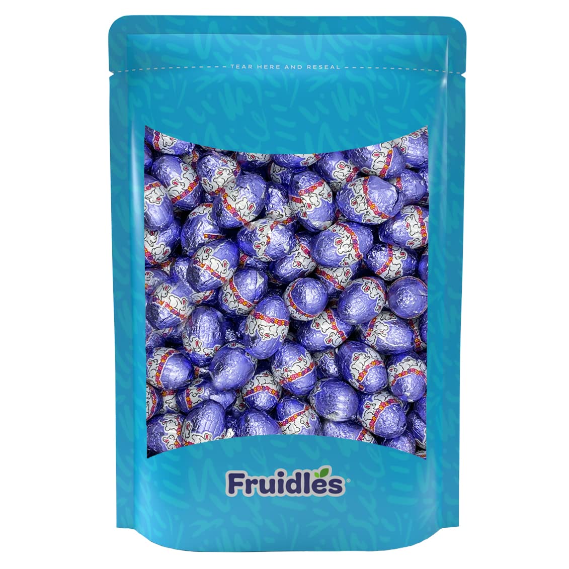 Easter Milk Chocolate Bunny Bites with Fudge Filling - 2 Pounds, Individually Wrapped, Kosher Certified Dairy - Perfect for Easter Party Favors, Gift Baskets & Holiday Celebrations