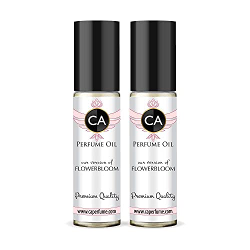 Flowerbloom Impression Perfume Oil for Women - Alcohol-Free Essential Aromatherapy Roll-On (0.3 Fl Oz/10ml X2) | Travel Size Fragrance | Perfect for Daily Wear, Gift Giving & Stress Relief