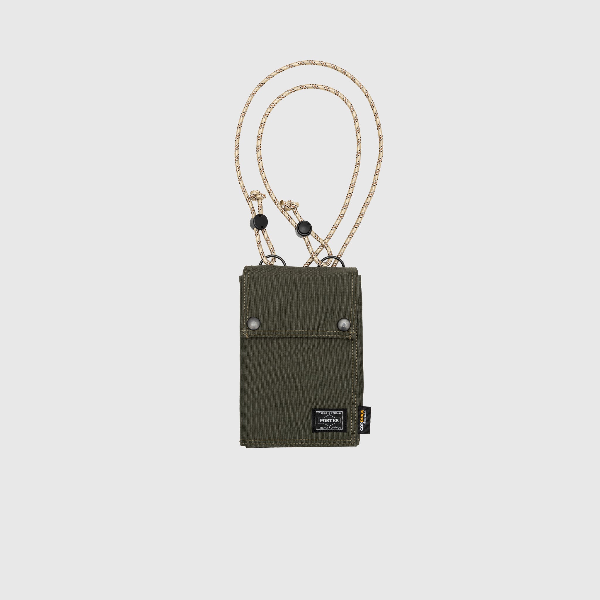 X PORTER Durable Cordura Nylon Sling Pouch - Crossbody Bag for Travel, Hiking & Everyday Use - Water-Resistant & Lightweight