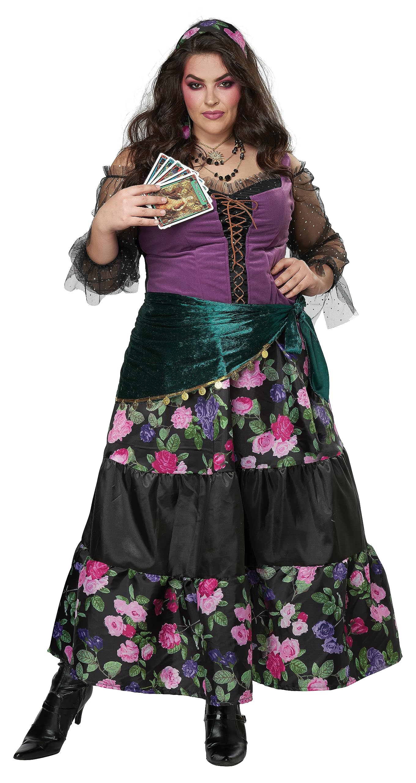 California Costumes Women's Mystical Charmer Adult Plus Size Costume - Fantasy Cosplay, Renaissance Fair & Halloween Party Outfit