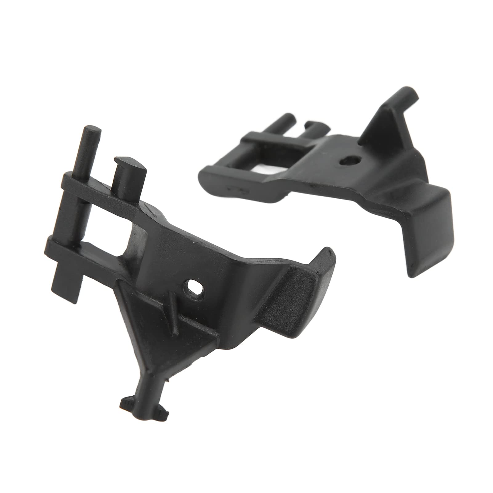 Car Armrest Box Buckle Clip - Left & Right Black Replacement Part (1666804103) | Durable Repair Accessory for Console Storage Cabinet | Perfect for DIY Fixes & Vehicle Maintenance