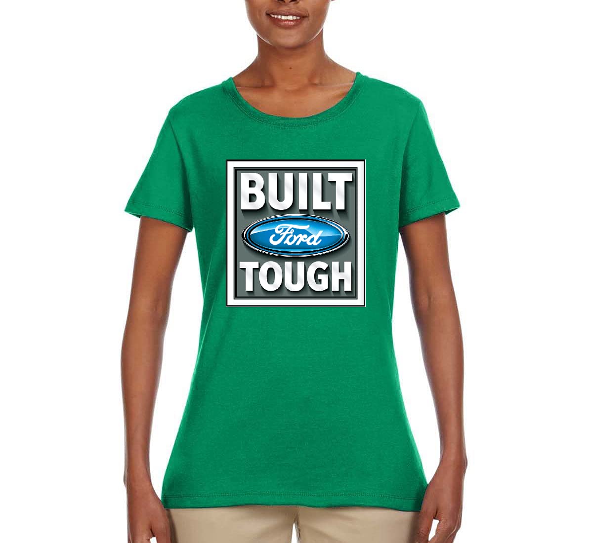 Official Ford Mustang Shelby Licensed Graphic T-Shirt for Women | Classic Cars & Trucks Collection | Built Ford Tough Apparel | Casual Wear & Car Enthusiast Gift