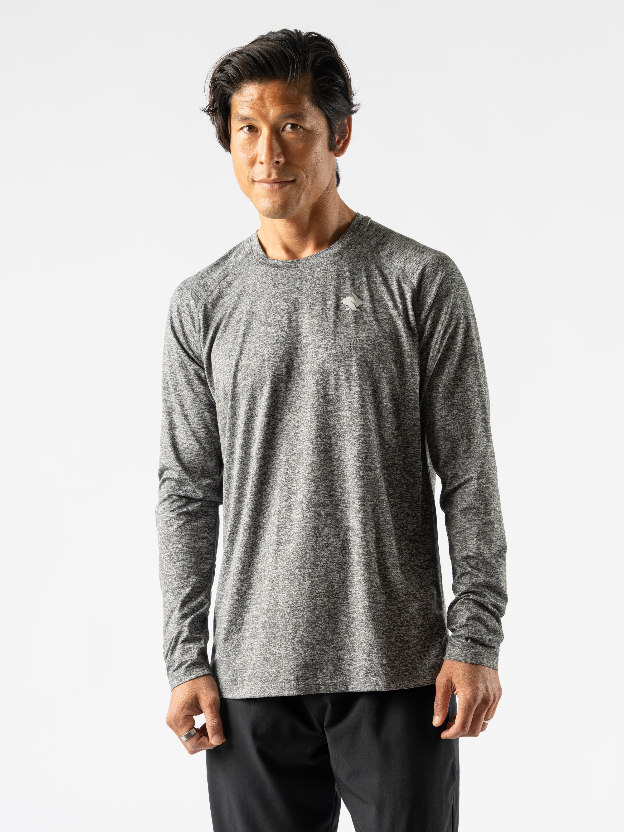 EZ Tee LS | Long Sleeve T-Shirt for Men & Women | Updated Fit & Comfort | Perfect for Casual Wear, Workouts & Layering