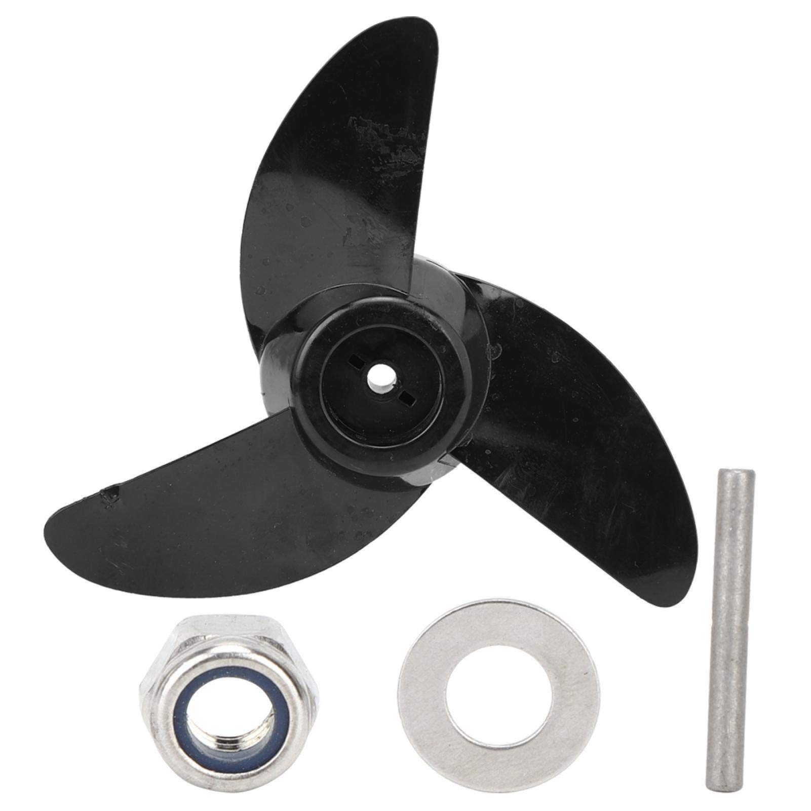 Wosune High-Efficiency Plastic Brushless Propeller for Electric Thrusters - Durable Replacement Propeller for RC Boats, Drones & Watercraft