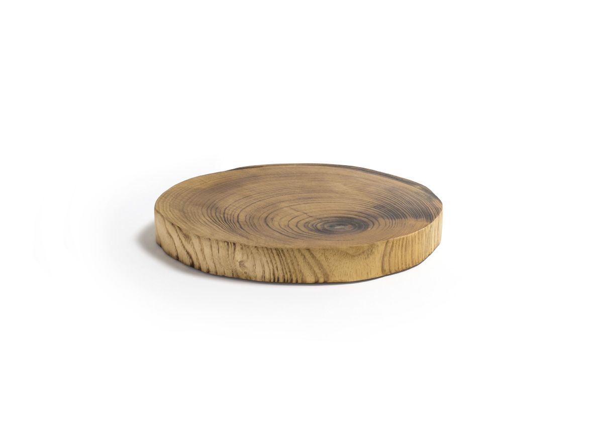 FOH ROOT Round Wooden Cutting Board Set - 14 Inch, 2-Piece - Perfect for Kitchen Prep, Charcuterie & Serving | Durable Bamboo Chopping Board for Meat, Cheese & Vegetables