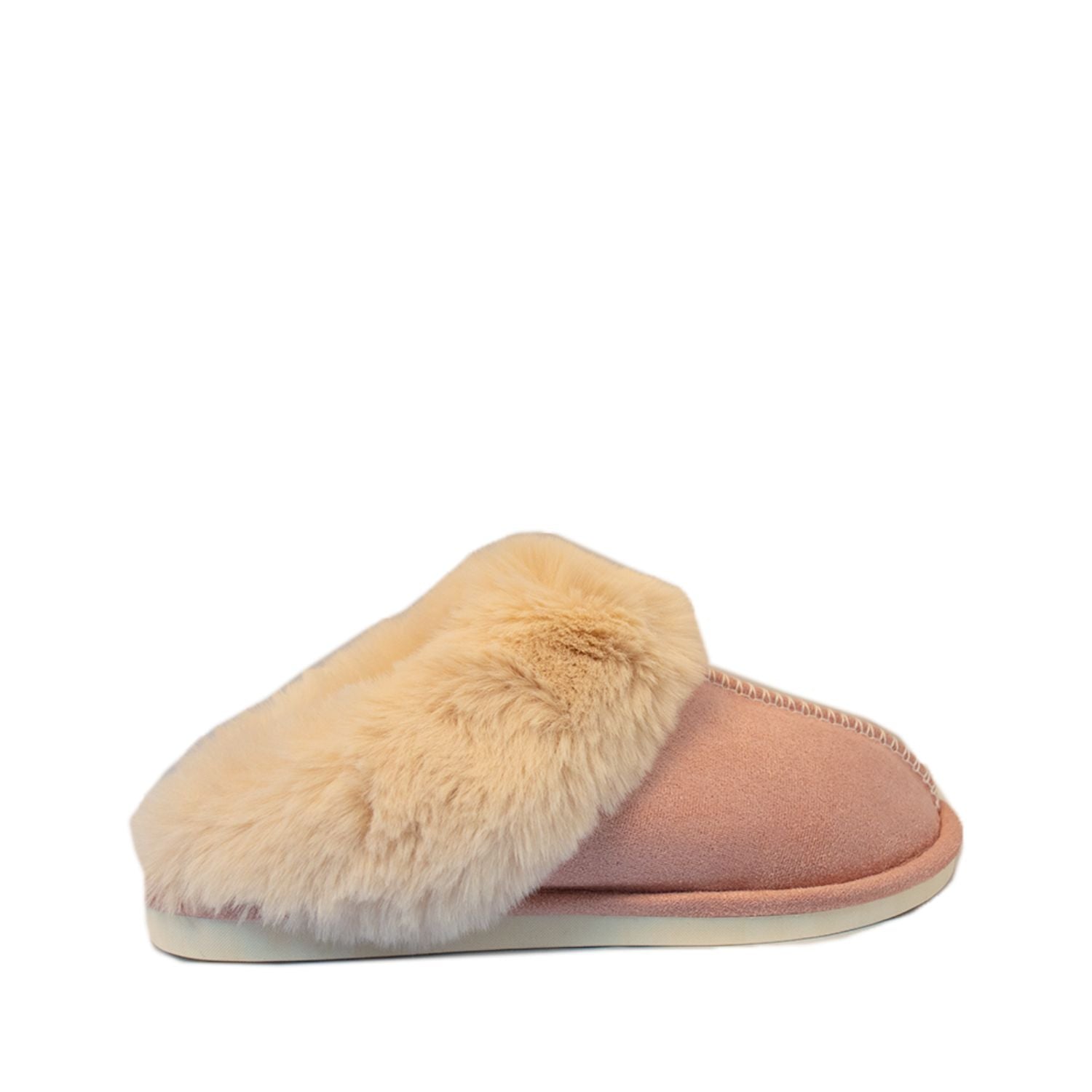FLOOF Women's Cozy Plush Furry Slippers - Soft Indoor House Shoes for Winter Warmth, Non-Slip Sole, Comfortable Home & Lounge Wear (Pink) - Perfect for Relaxing, Gift Giving & Cold Weather Comfort