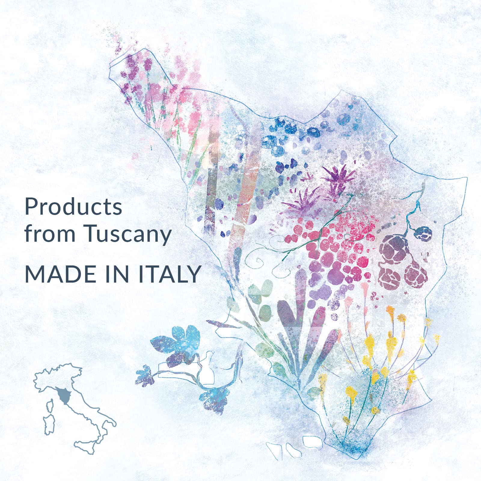 Erbario Toscano Tuscia Berry Home Fragrance Diffuser 1L - Long-Lasting Aromatherapy Oil Diffuser for Living Room, Bedroom & Office