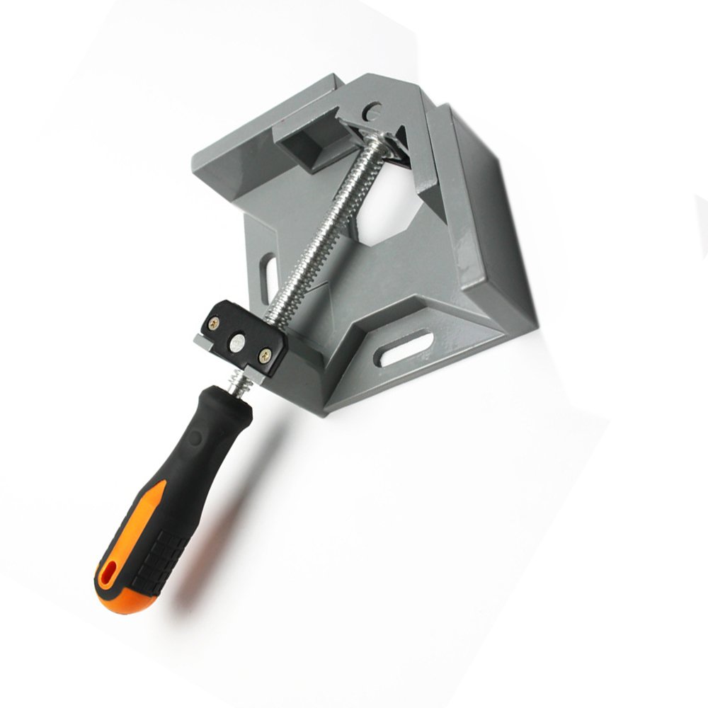 90 Degree Right Angle Clamp - Adjustable Woodworking Corner Clamp with Swing Jaw for Carpentry, Welding & Engineering | Perfect for DIY Projects, Furniture Making, Picture Frame Assembly & Home Renovation | Ideal for Wood Joints, Metal Fabrication & Crafting Projects