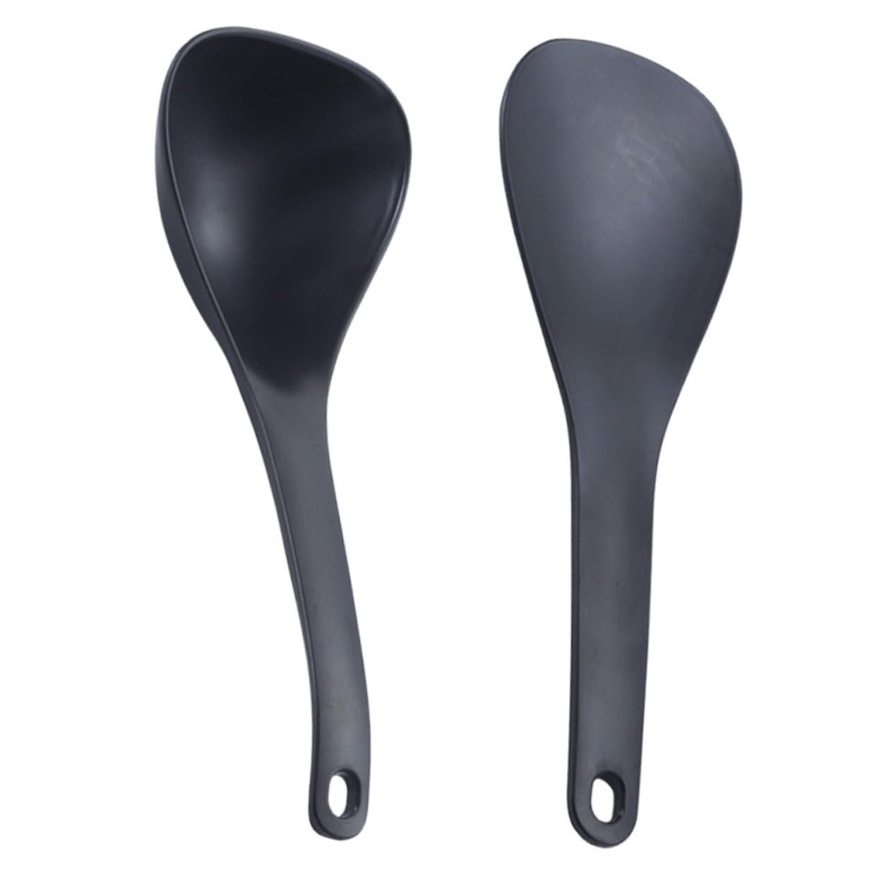 Non-Stick Silicone Soup Spoon Set - Heat Resistant Kitchen Utensils for Serving, Mixing & Scooping Rice, Pasta & Soup - Perfect Home Cooking Accessories for Everyday Meals & Family Gatherings
