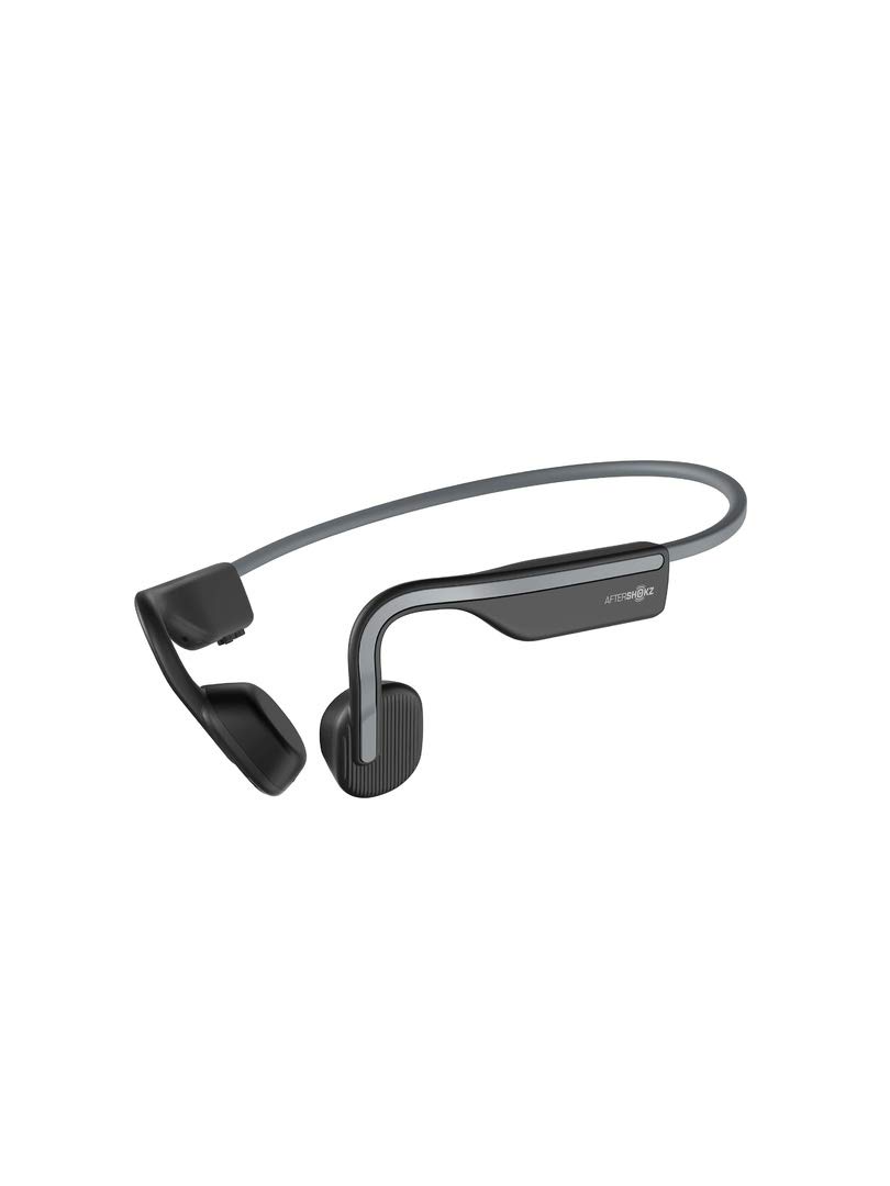 AfterShokz OpenMove Bone Conduction Headphones - Wireless Bluetooth Sport Headset (Slate Grey) for Running, Cycling & Outdoor Activities | Japan Genuine Version | Fast Shipping from Japan