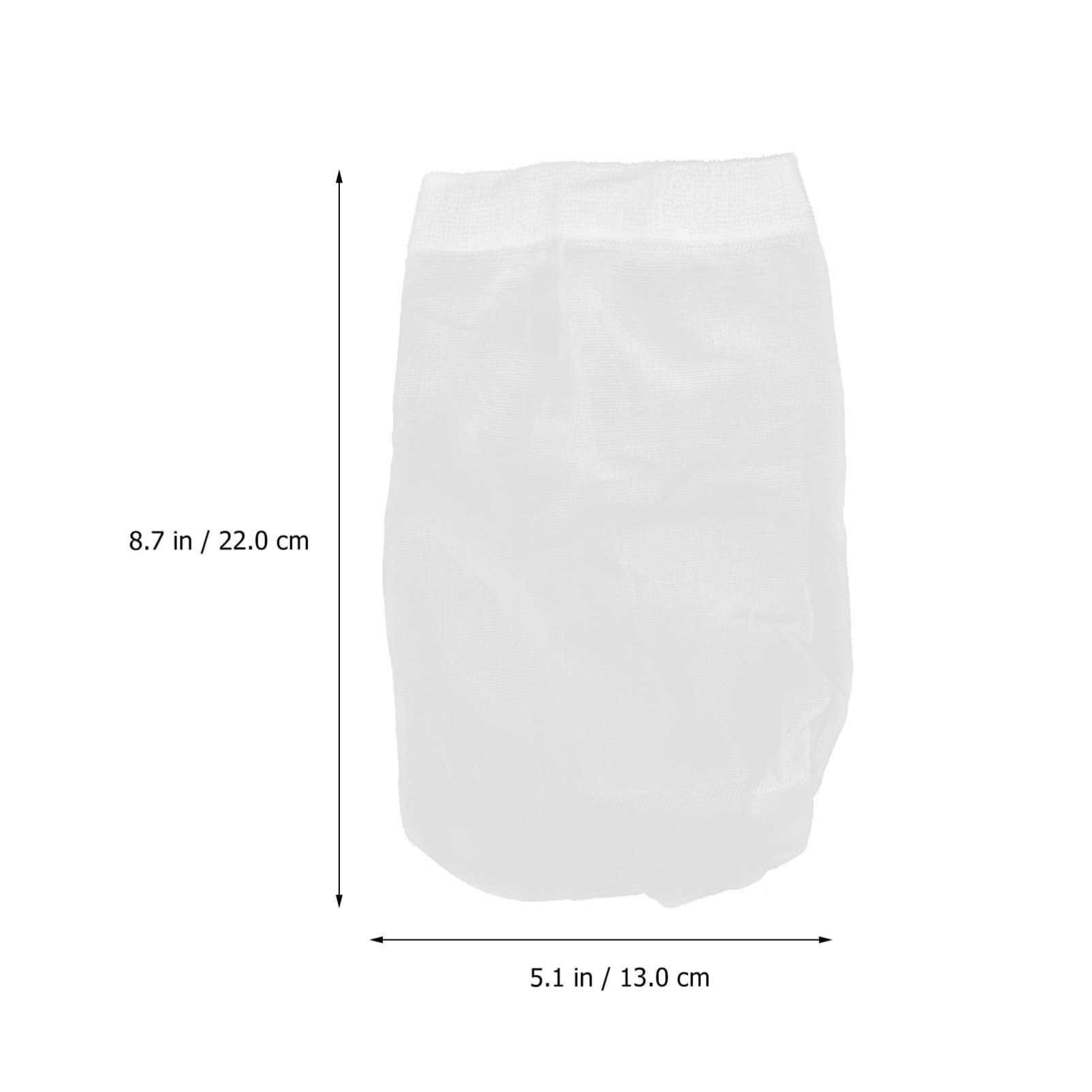 30pcs White Nylon Pool Skimmer Socks - Premium Pool Filter Socks for Inground Swimming Pools - Durable Skimmer Basket Replacement - Perfect for Pool Maintenance, Water Filtration & Clean Swimming Experience