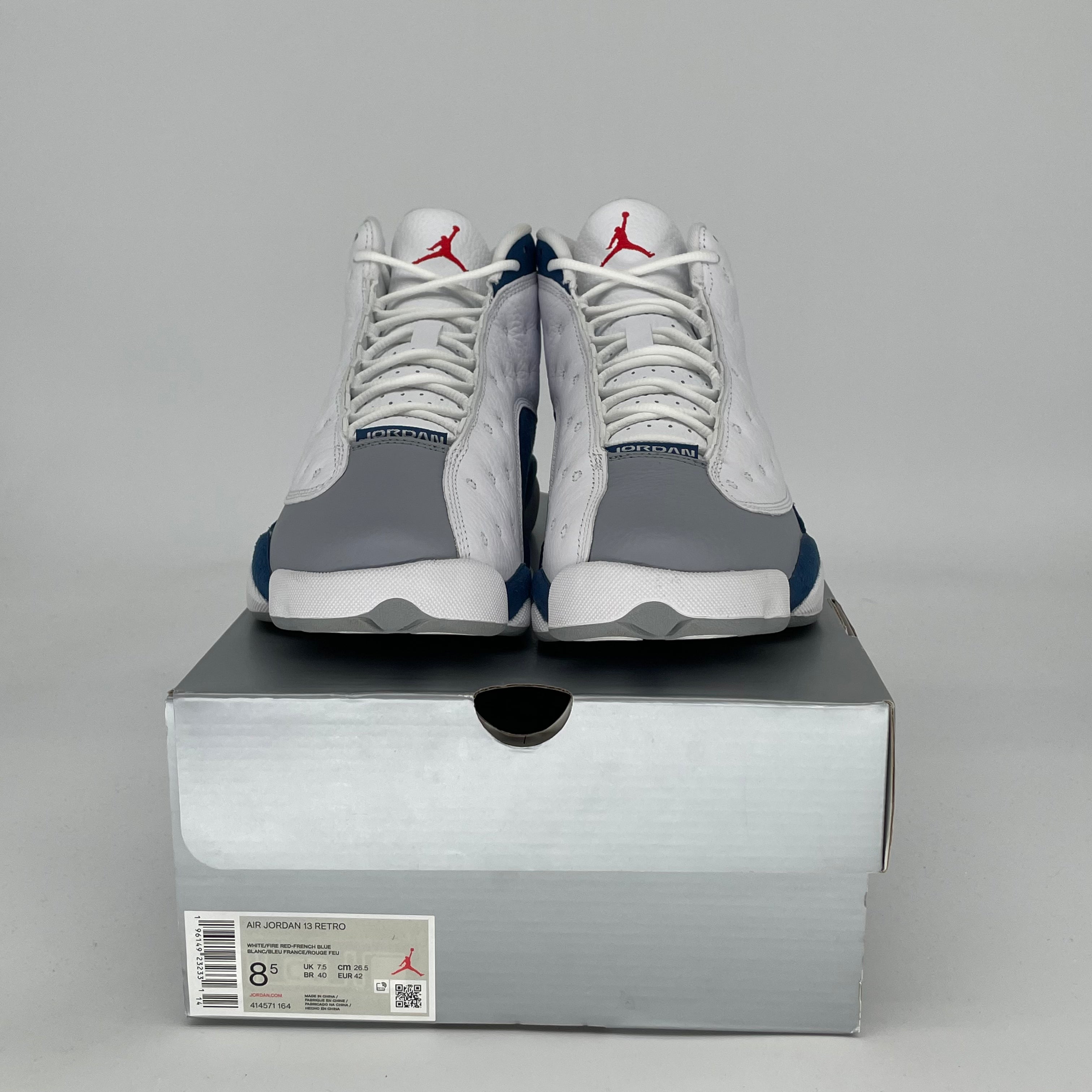 Air Jordan 13 Retro 'French Blue' Basketball Shoes - Men's Size 8.5/Women's Size 10 (Style Code: 414571-164) - Perfect for Streetwear & Court Performance