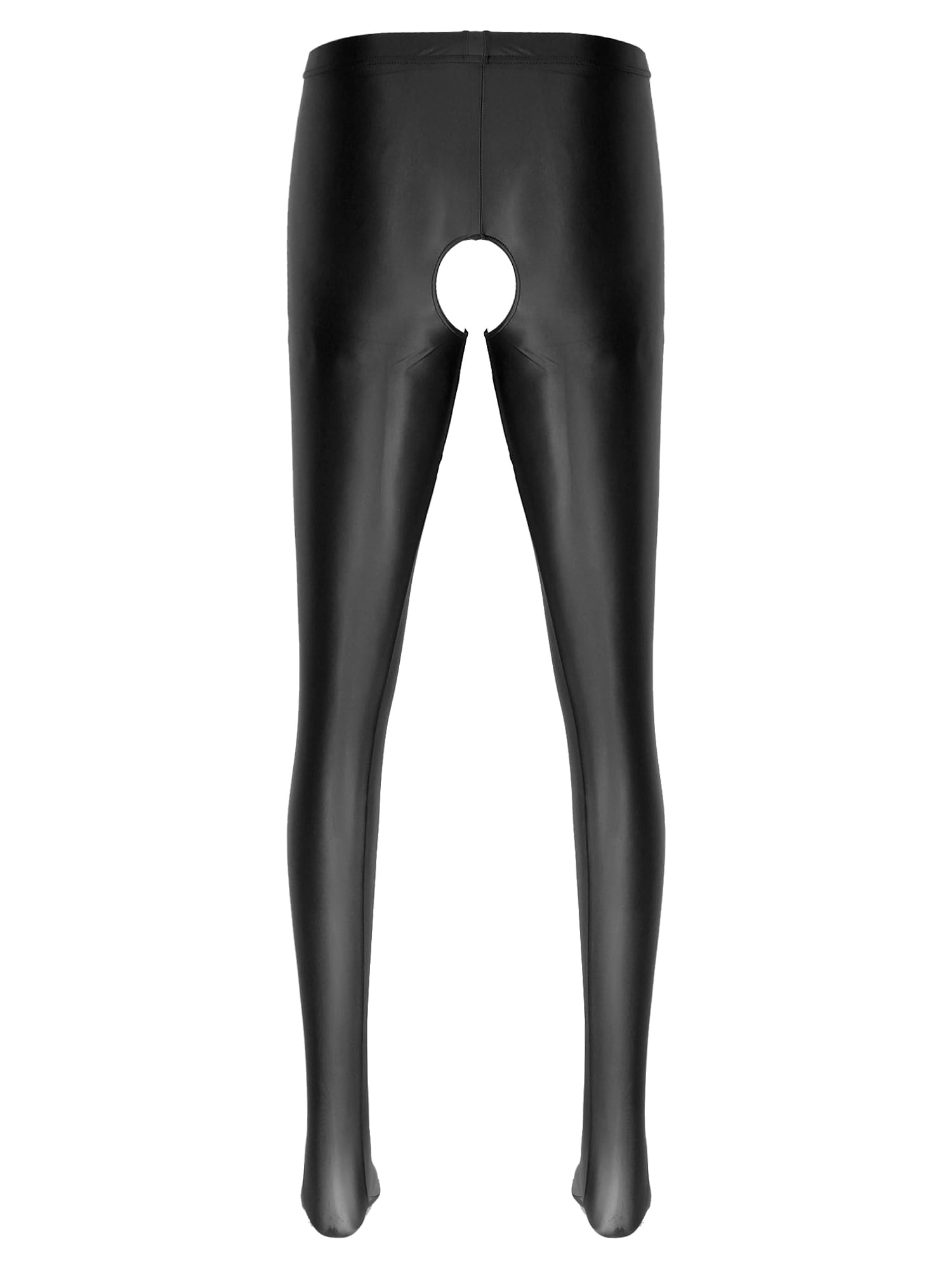 **iiniim Men's Sexy High Elastic Opaque Pantyhose - Crotchless Tights & Stockings for Sensual Wear & Intimate Moments**    *(Perfect for Role Play, Lingerie Fashion, and Special Occasions)*
