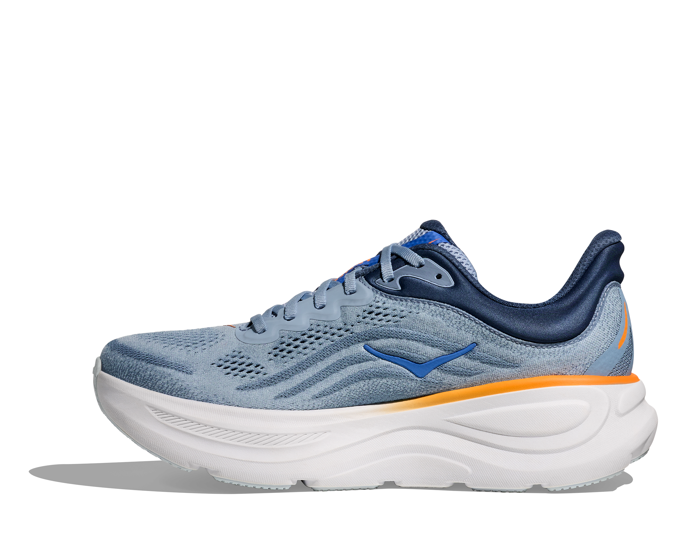 HOKA Bondi 9 Wide Running Shoes for Men - 2E Width Comfortable Cushioned Sneakers for Jogging, Walking & Long Distance Running