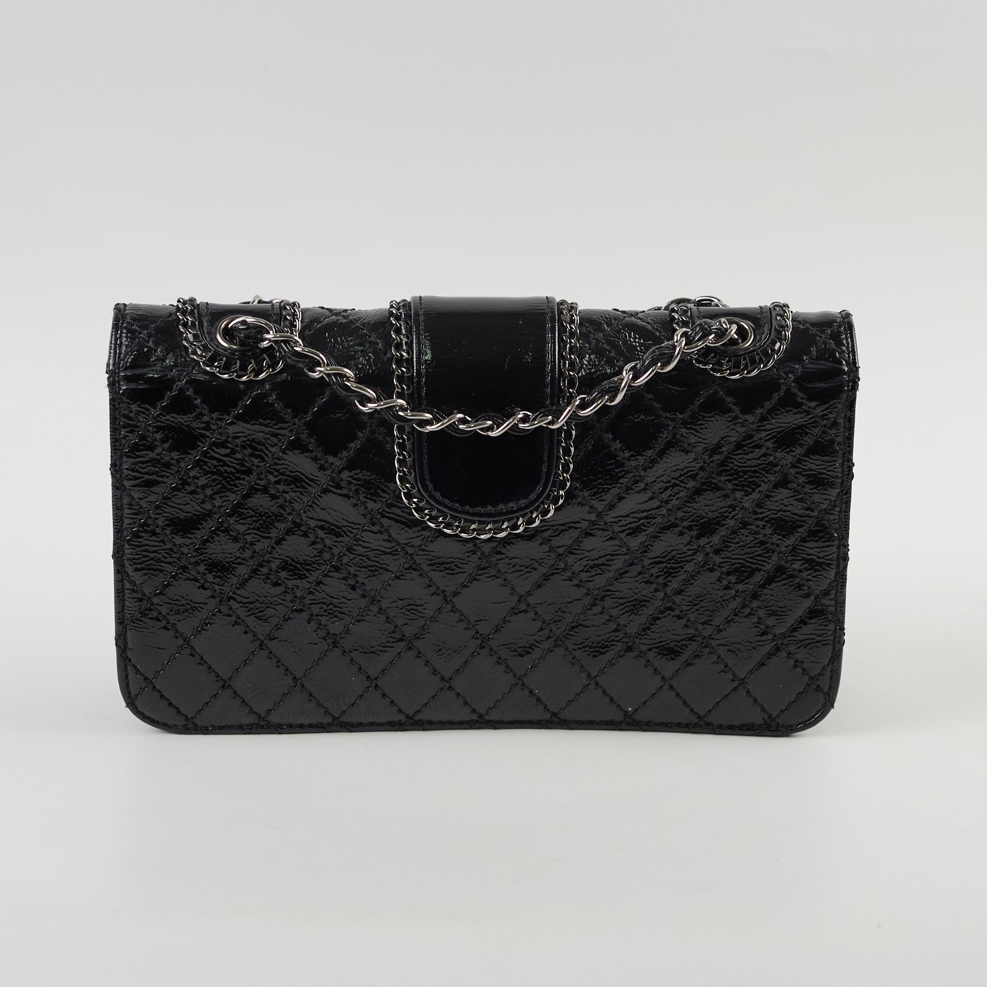 Chanel Madison Patent Leather Shoulder Bag - Black Crossbody Purse for Women | Perfect for Work, Evening Out & Travel