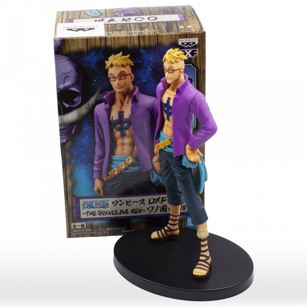 Banpresto ONE Piece DXF The Grandline Men Wano Kuni Vol.18 Marco Action Figure - Anime Collectible for Fans, Perfect for Display & Gifts