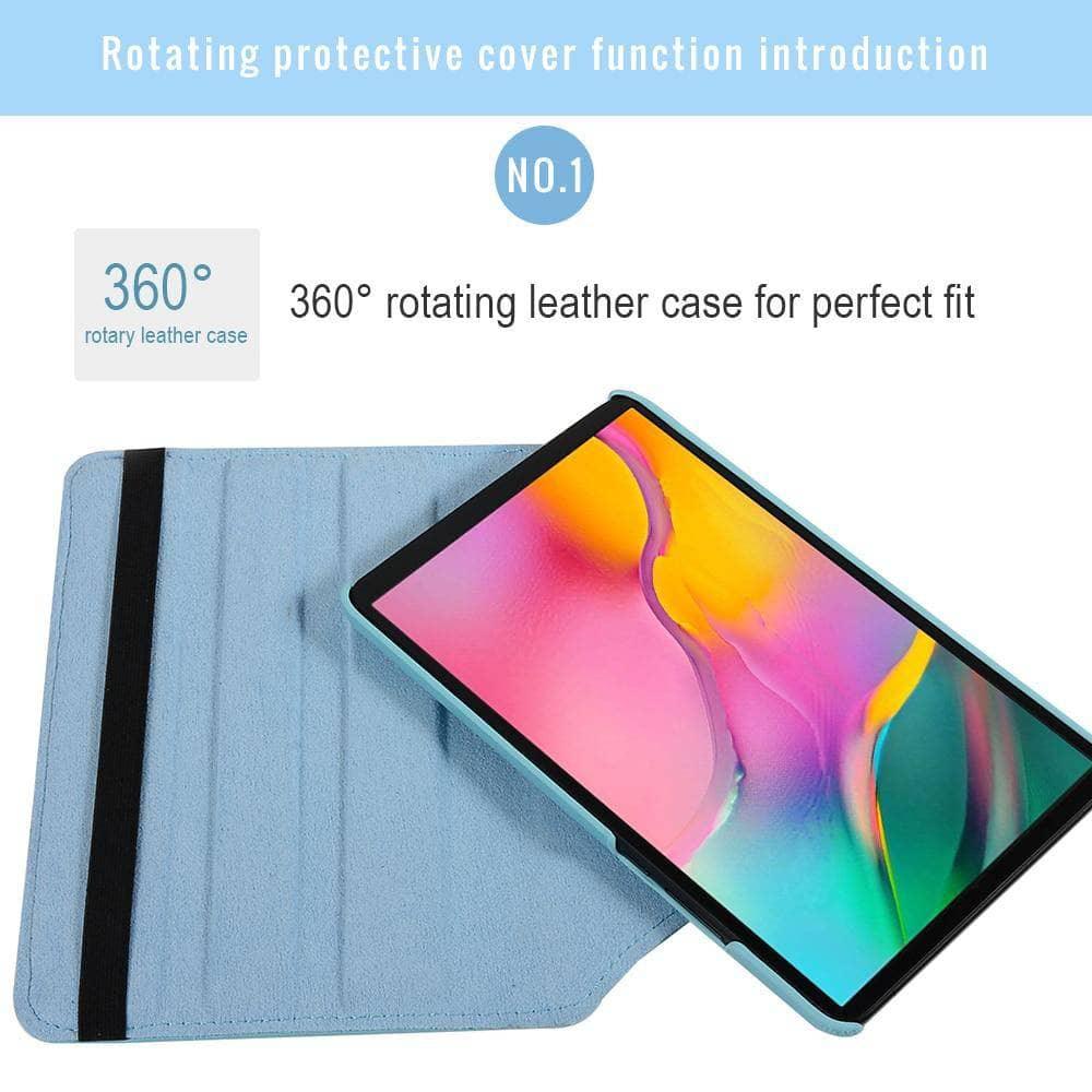 360° Rotating Stand Case for Samsung Galaxy Tab S5e 10.5 (Model SM-T720/SM-T725) - PU Leather Protective Cover with Kickstand | Perfect for Work, Study & Entertainment