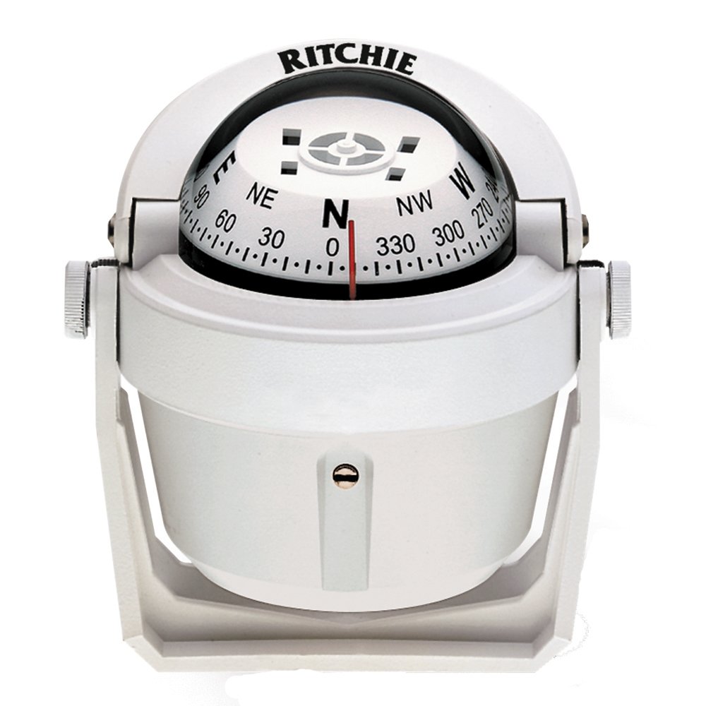 Ritchie B-51W Explorer Compass with Internal Green Night Illumination - Professional Hiking, Camping & Outdoor Navigation Gear for Adventurers