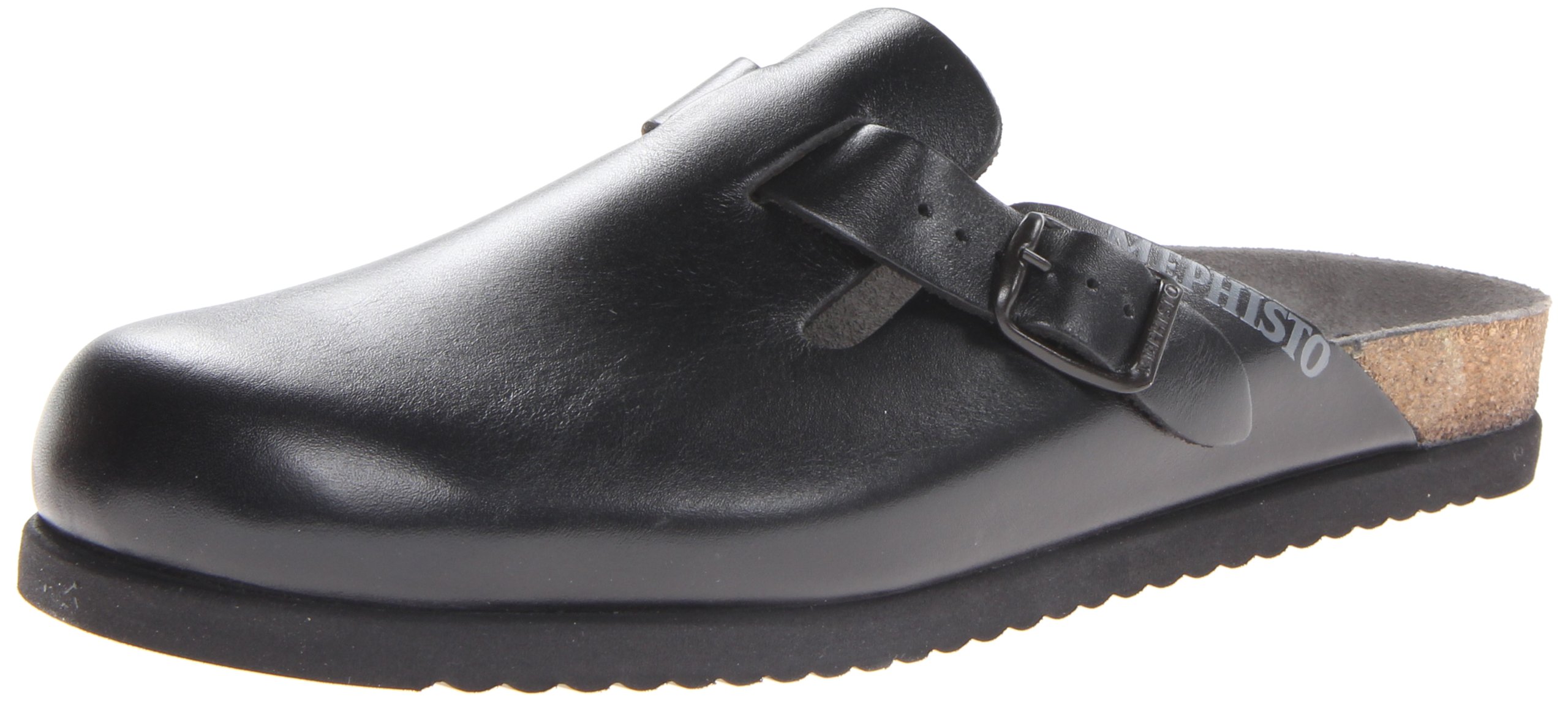 Mephisto Men's Nathan Mule - Comfortable Slip-On Shoes for Walking & Casual Wear | Breathable Leather Loafers for Men | Perfect for Travel, Office & Everyday Use