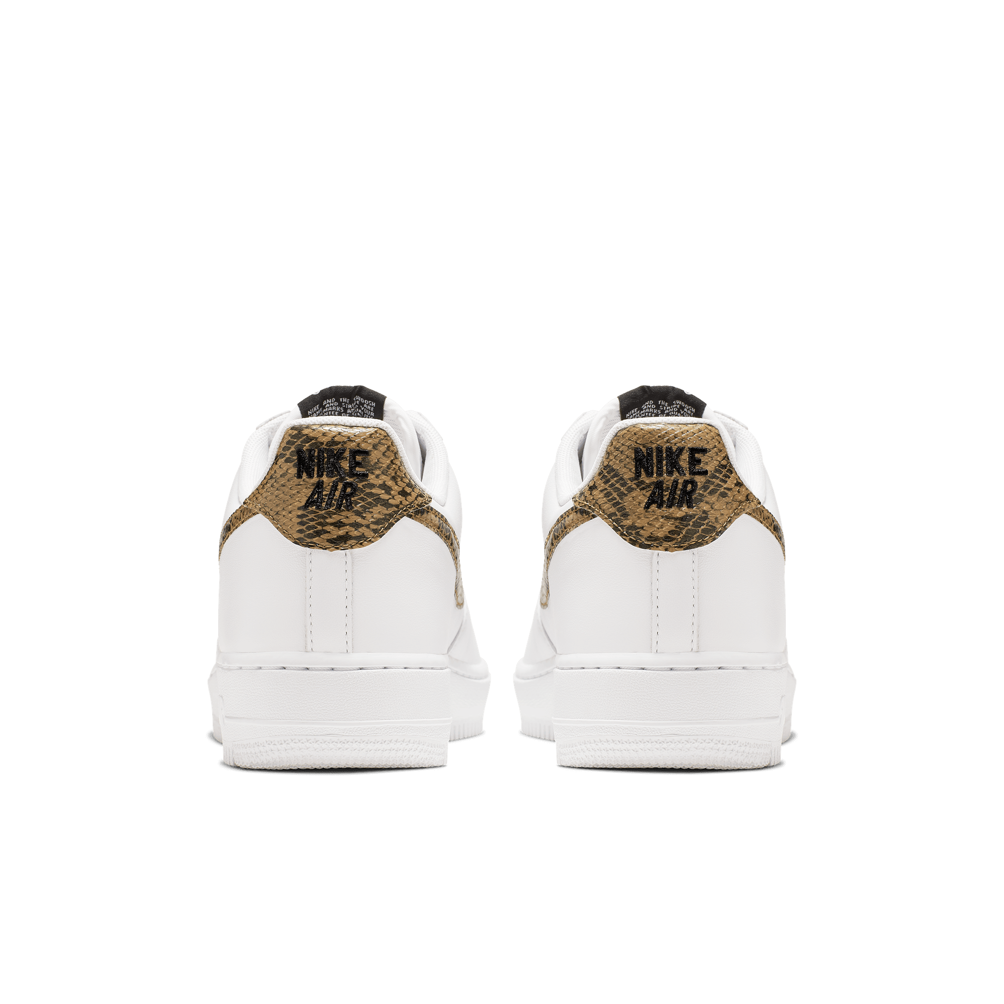 Nike Air Force 1 Low Retro Premium QS Sneakers in Ivory Snake Print - Stylish Casual Shoes for Men & Women | Perfect for Streetwear, Everyday Fashion and Sneaker Collection