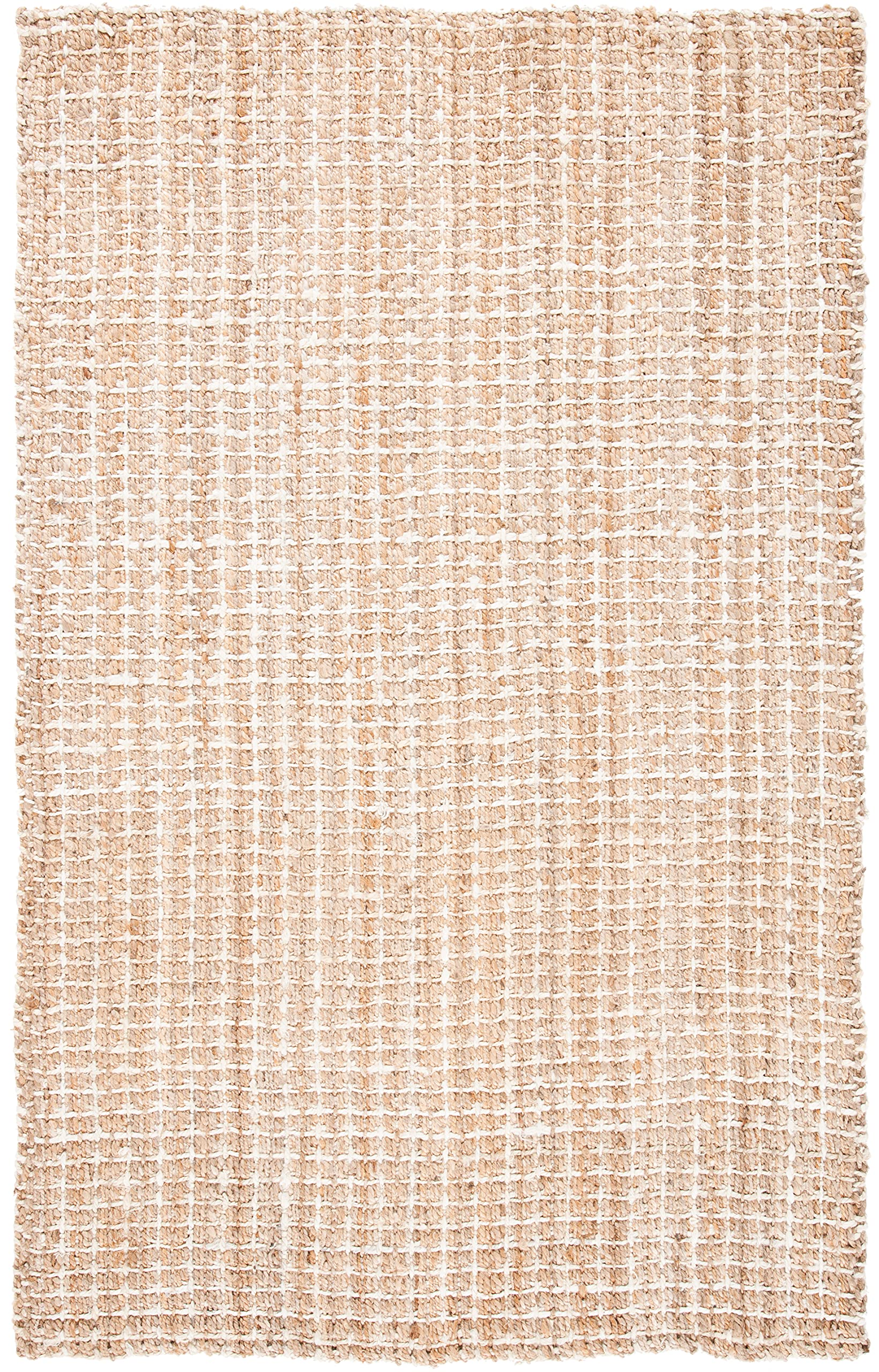 SAFAVIEH Handmade Boho Jute Area Rug 9' x 12' - Natural Fiber Farmhouse Woven Rug for Living Room & Bedroom | Durable & Stylish Floor Covering for High Traffic Areas | Eco-Friendly Home Decor Accent
