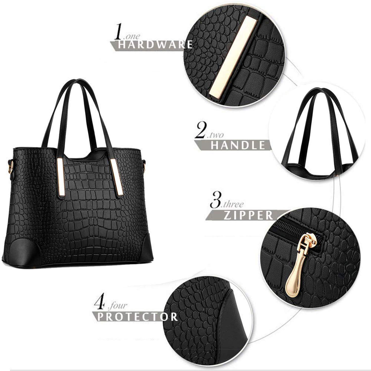 Stylish SYKT Women's Purses & Handbags - Fashionable Satchel, Shoulder Tote Bags & Wallets for Work, Travel & Everyday Use