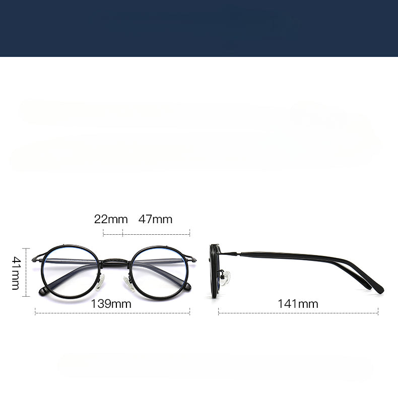 TR90 Round Glasses - Lightweight & Durable Eyewear for Men & Women | Perfect for Reading, Driving & Daily Use