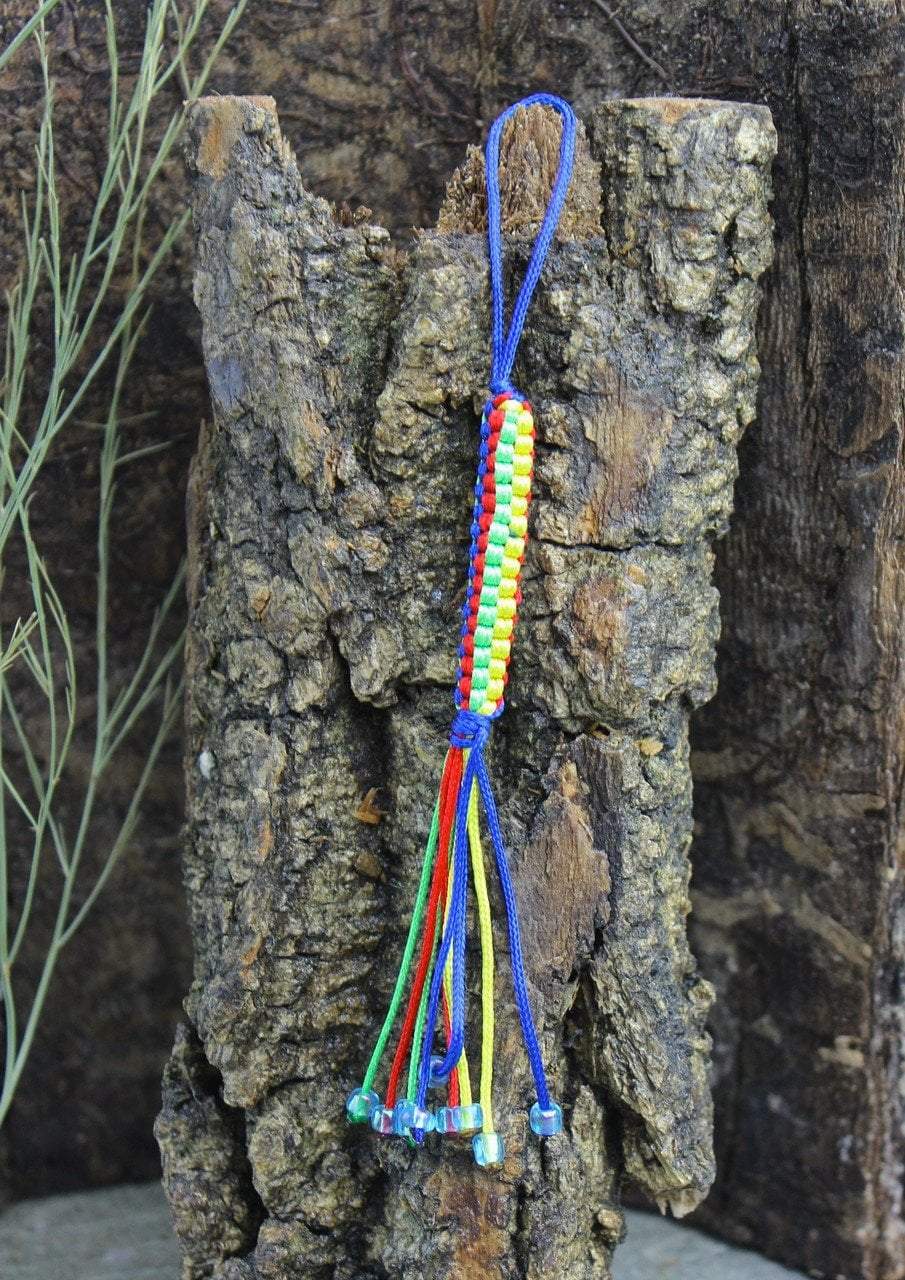 Handmade Tassel for Mala Beads or Car Mirror - Spiritual Meditation Accessory & Boho Car Decor for Yoga, Prayer & Road Trips