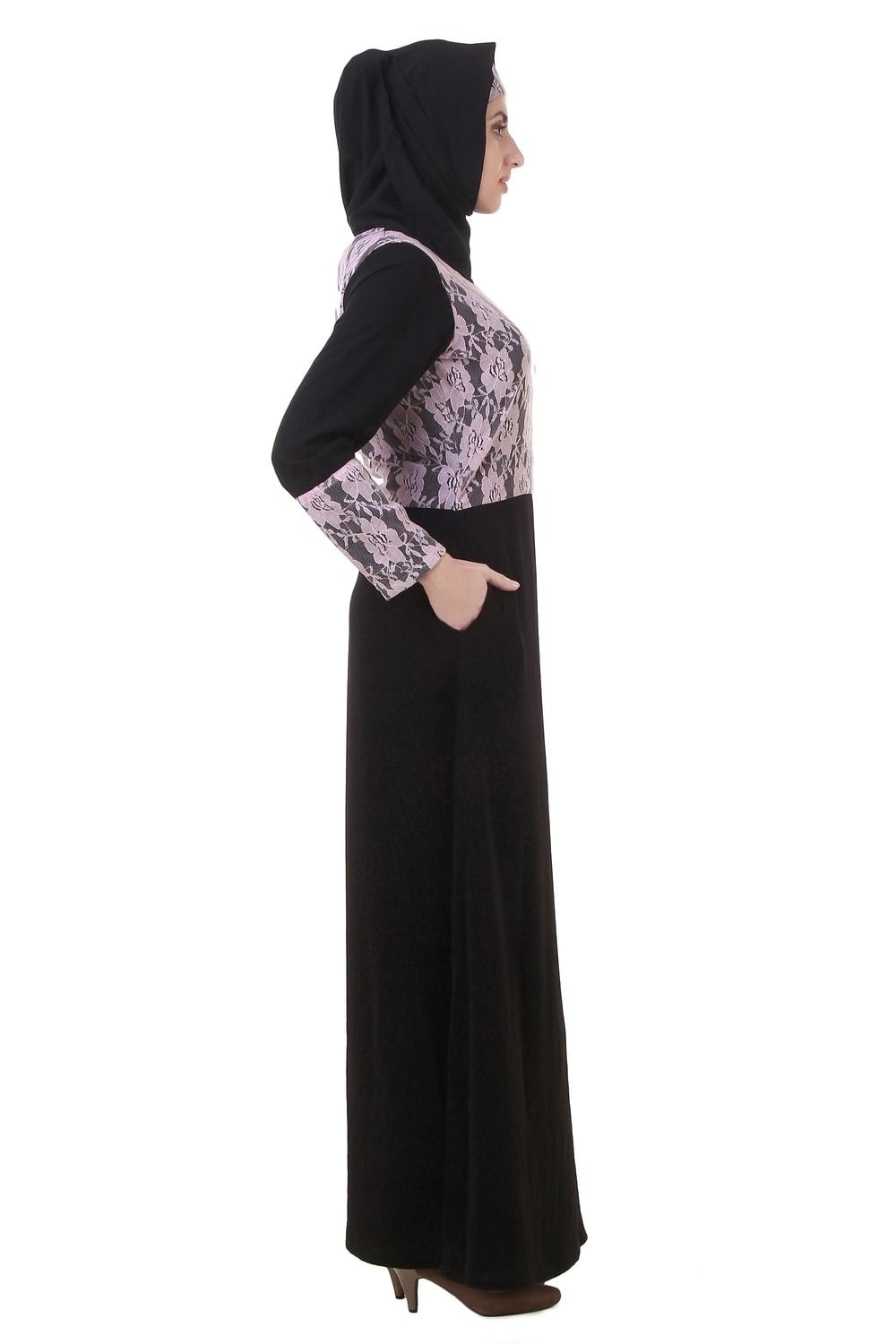 Elegant Aamira Abaya Dress for Women - Modest Muslim Prayer Dress - Perfect for Prayer, Mosque, and Special Occasions