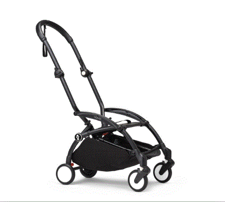 Stokke YOYO3 Lightweight Travel Stroller Frame - Compact Foldable Baby Stroller for Airplane & Urban Use | Perfect for Travel, Shopping & Daily Walks