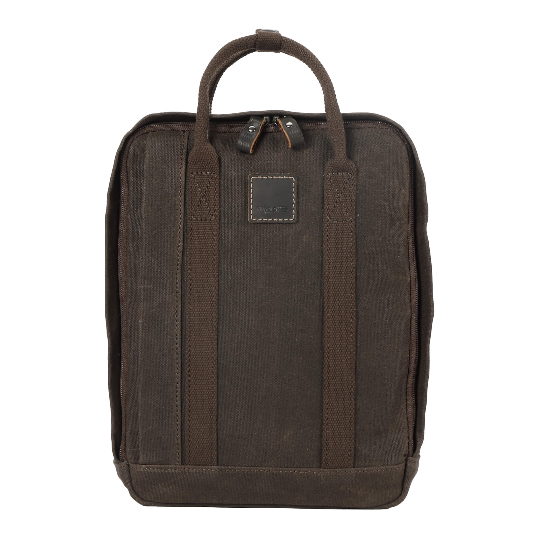 TRP0550 Troop London Classic Canvas Daypack - Lightweight Small Backpack for Men & Women | Perfect for School, Travel, and Everyday Use