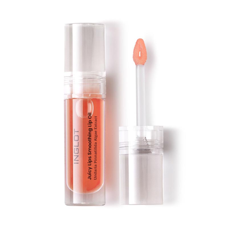 Inglot Juicy Lips Smoothing Lip Oil - Hydrating & Nourishing Lip Gloss for Soft, Plump Lips | Perfect for Daily Moisture & Night Care