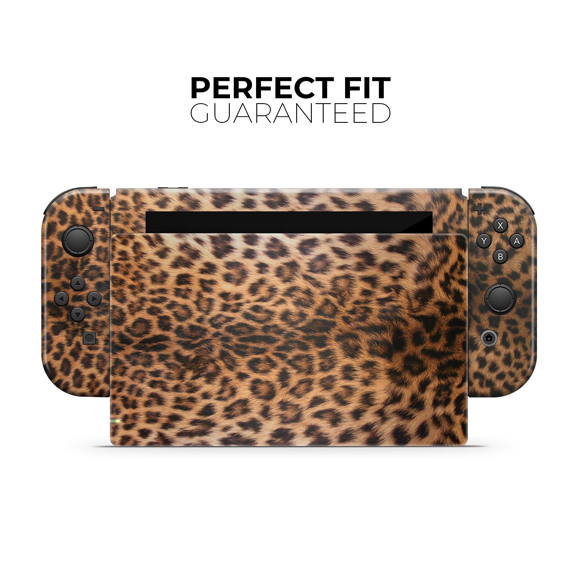 Nintendo Switch Pro Controller Skin - Scratch-Resistant Removable Vinyl Wrap Cover with Mirrored Leopard Design | Protective Decal for Gaming Accessories | Perfect for Customizing & Protecting Your Controller During Intense Gaming Sessions