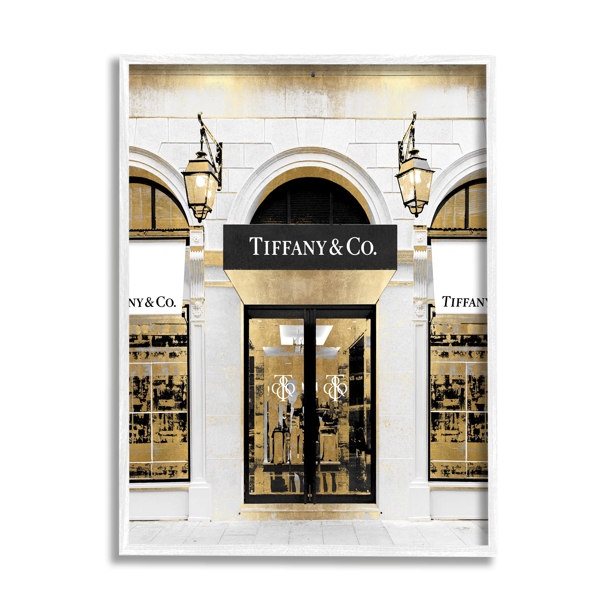 Stupell Industries Designer Jewelry Storefront Print - Urban Glam Fashion Photography Wall Art by Madeline Blake - Perfect for Home Decor, Office & Boutique Displays