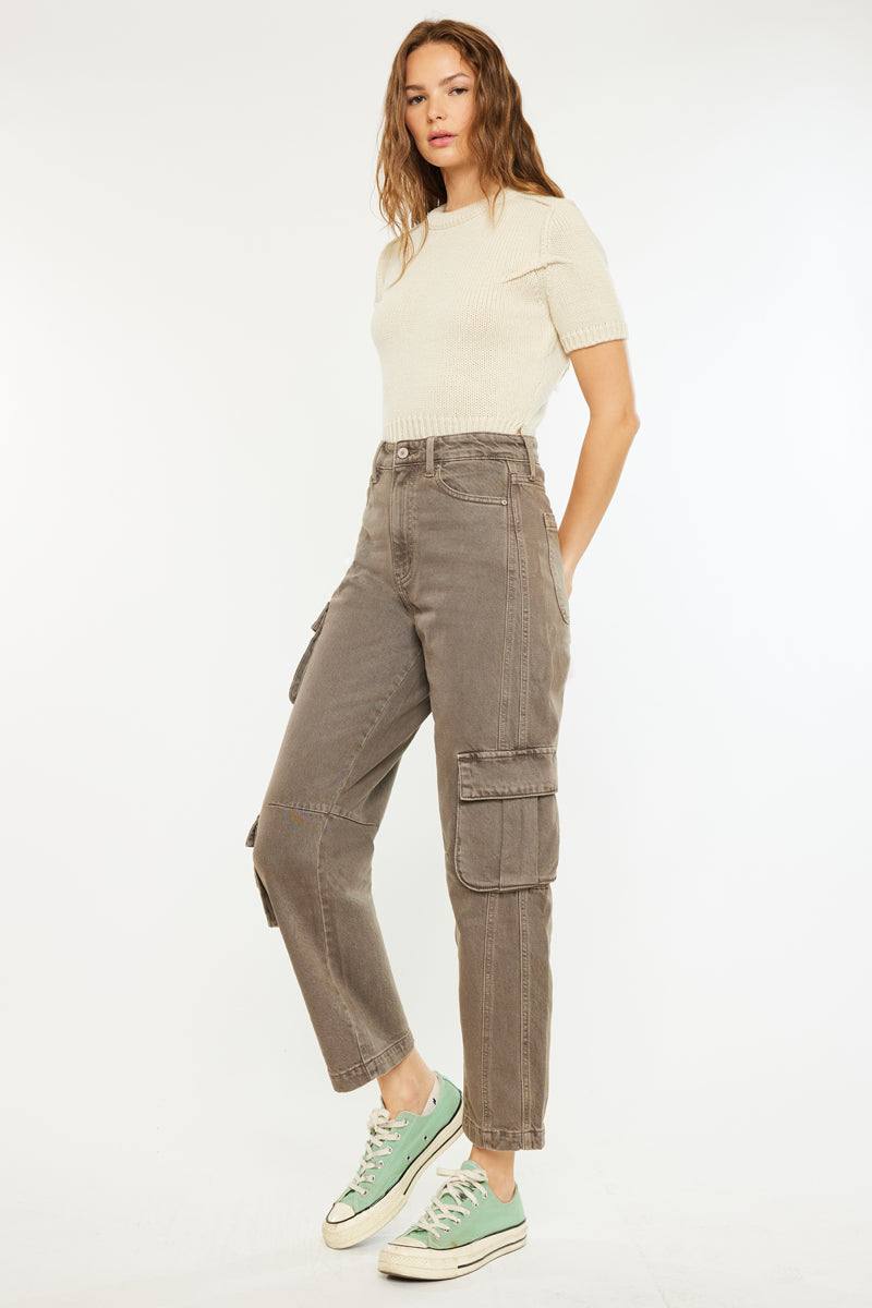 Vale High Rise Slim Balloon Fit Jeans for Women - Stretchy Comfort Denim Pants for Casual Wear & Everyday Outfits