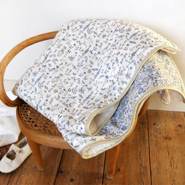 Barnabe Loves Coffee Baby Blanket - Soft 73x90cm Fleece Blanket for Infants & Toddlers - Perfect for Nursery, Stroller, and Cuddle Time - Gus 2023 Collection