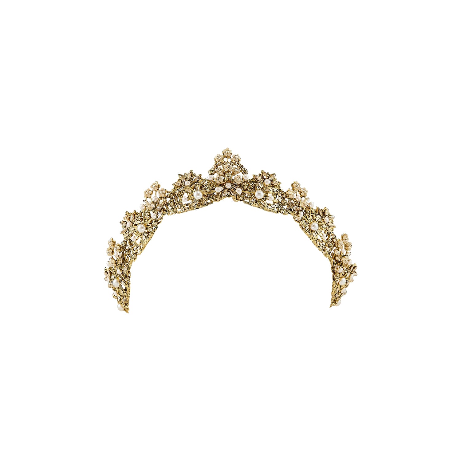 Evangeline Crown - Elegant & Stylish Tiara for Weddings, Prom, Pageants & Special Events | Perfect Bridal Accessory & Princess Costume Jewelry