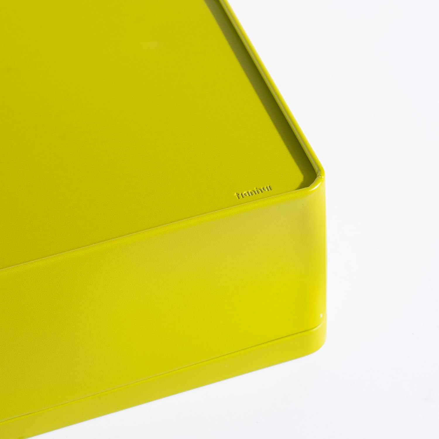 Airtight Metal Food Storage Containers with Lids - Square Tin Box for Kitchen Pantry Organization (Yellow-Green) | Perfect for Dry Food, Cookies, Tea, Coffee & Spices Storage