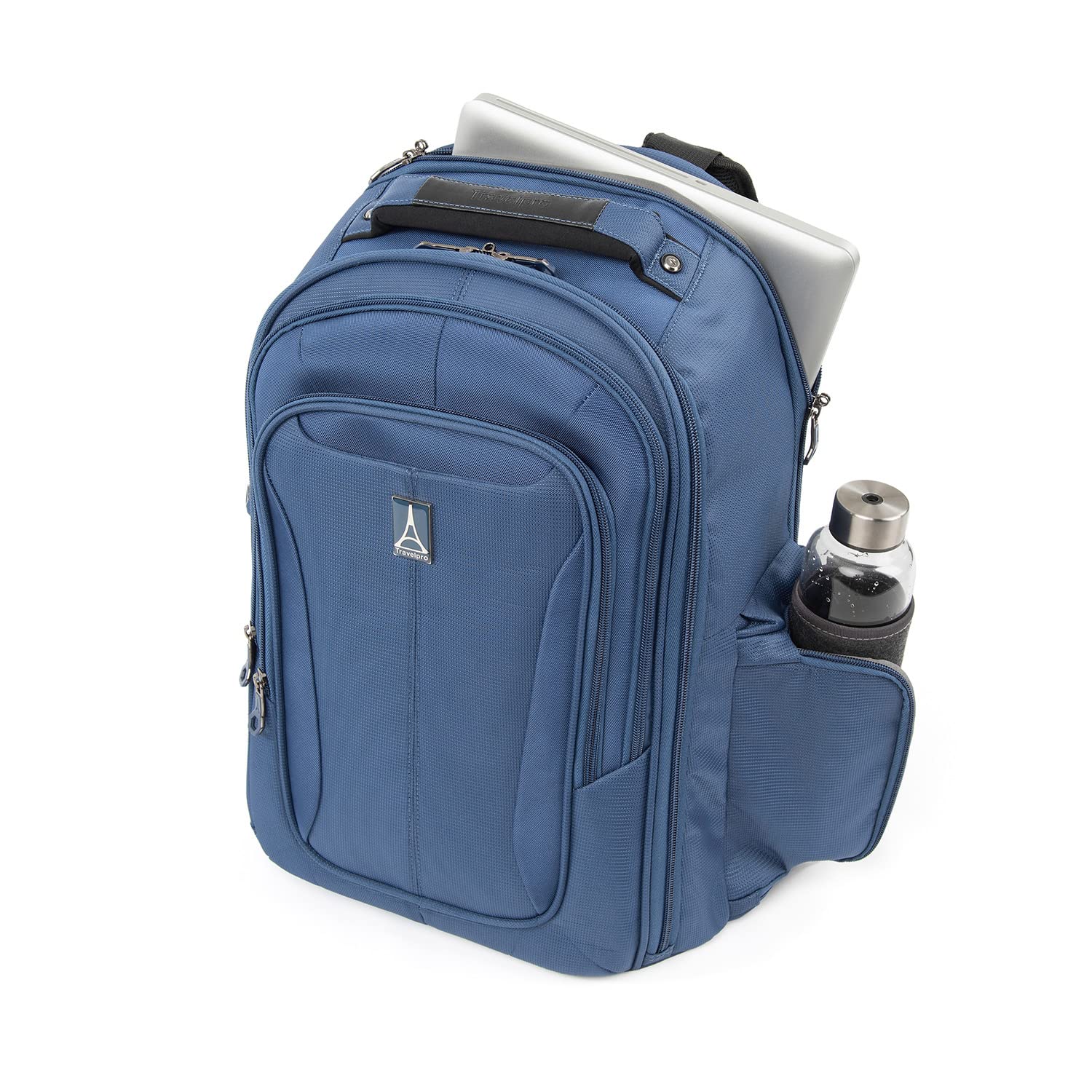 Travelpro Tourlite Laptop Backpack - Lightweight Business Travel Backpack with USB Charging Port, Water-Resistant & TSA-Approved for Airplane Carry-On | Perfect for Work Commute, College Students & International Travel