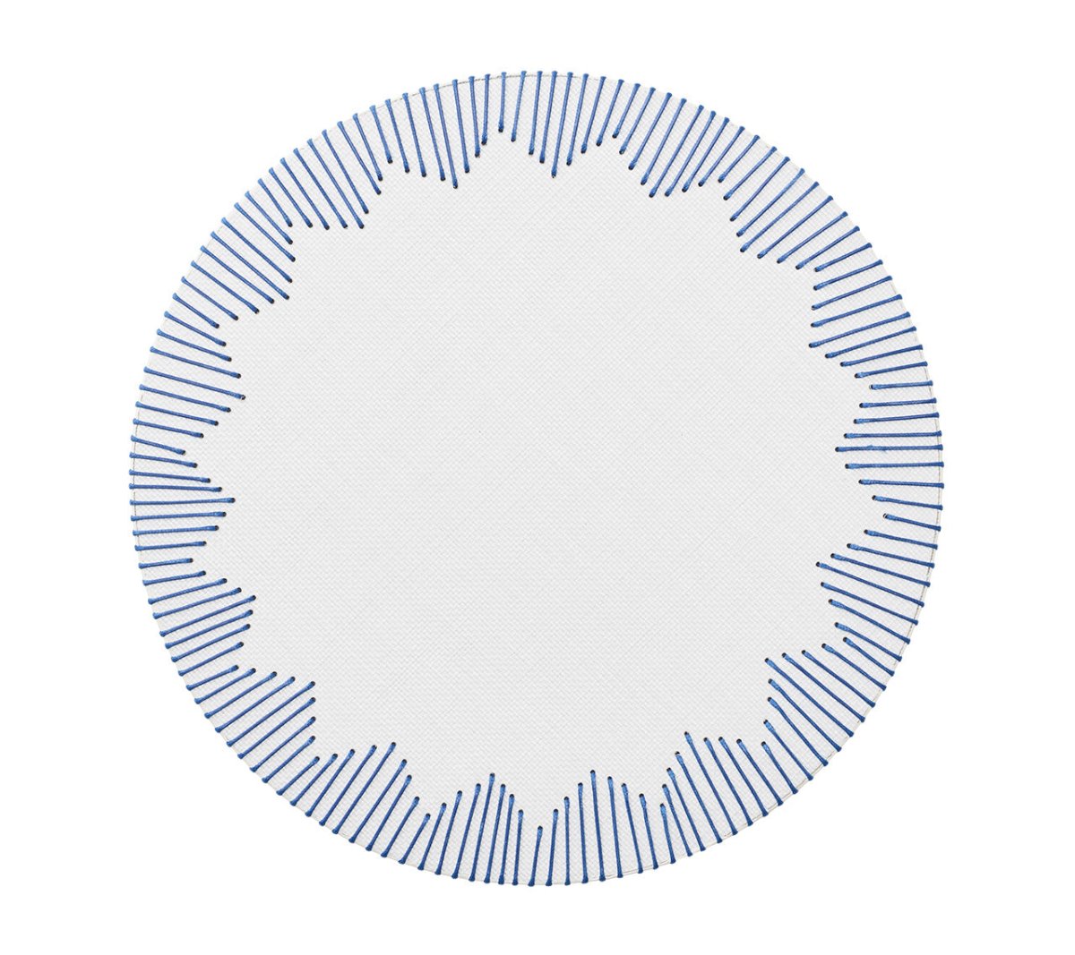 White & Blue